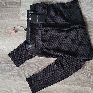 Stella Luce Waffle Black Leggings medium